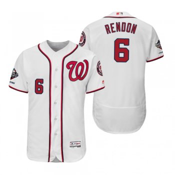 Anthony Rendon Washington Nationals White 2019 World Series Champions Flex Base Jersey