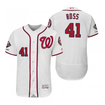 Joe Ross Washington Nationals White 2019 World Series Champions Flex Base Jersey