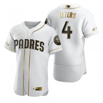 San Diego Padres Wil Myers Nike White Authentic Golden Edition Jersey