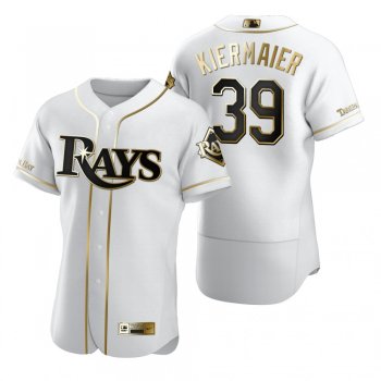 Tampa Bay Rays Kevin Kiermaier Nike White Authentic Golden Edition Jersey