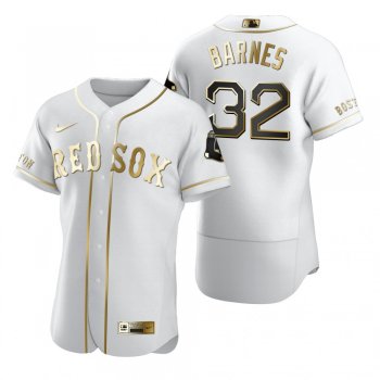 Boston Red Sox Matt Barnes Nike White Authentic Golden Edition Jersey