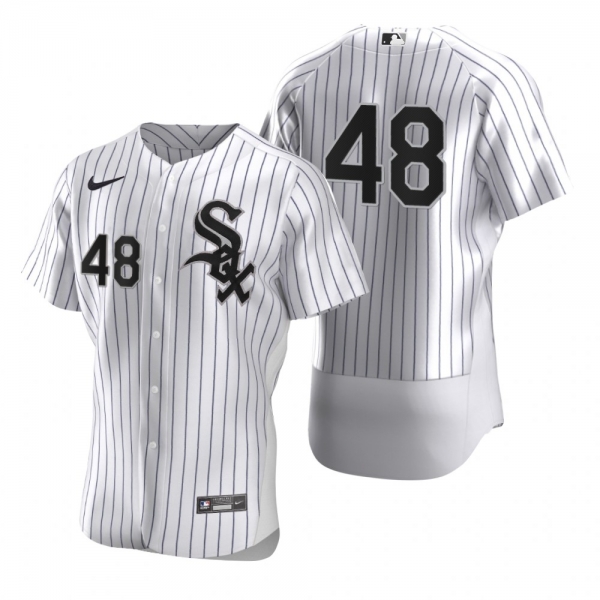 Chicago White Sox Alex Colome Nike White 2020 Authentic Jersey