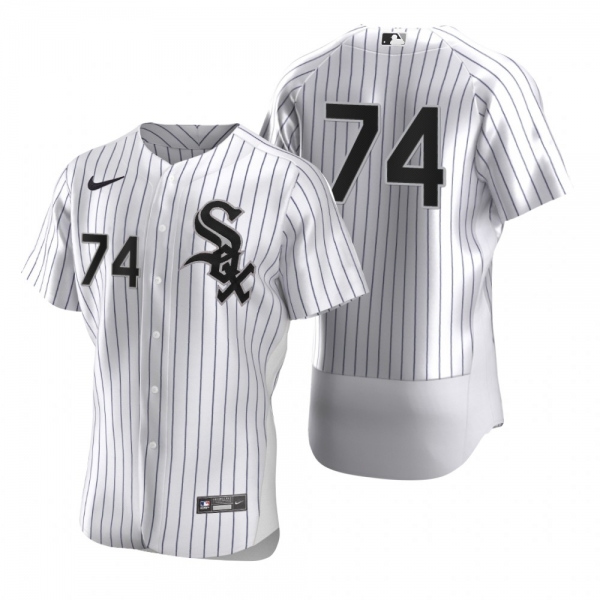 Chicago White Sox Eloy Jimenez Nike White 2020 Authentic Jersey