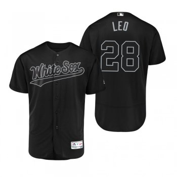 Chicago White Sox Leury Garcia Leo Black 2019 Players' Weekend Authentic Jersey