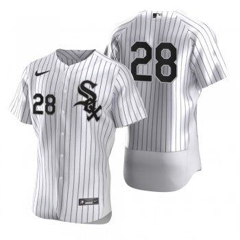 Chicago White Sox Leury Garcia Nike White 2020 Authentic Jersey