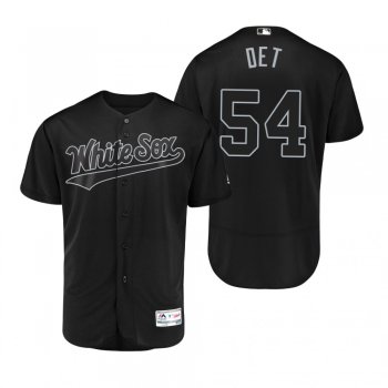 White Sox Ross Detwiler Det Black 2019 Players' Weekend Authentic Jersey