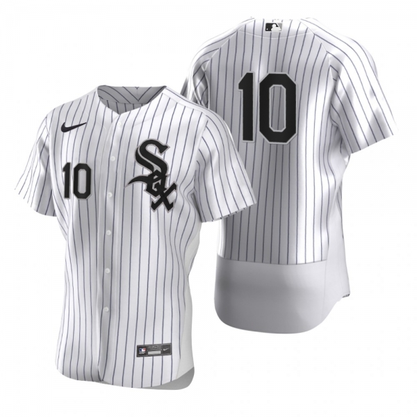 Chicago White Sox Yoan Moncada Nike White 2020 Authentic Jersey