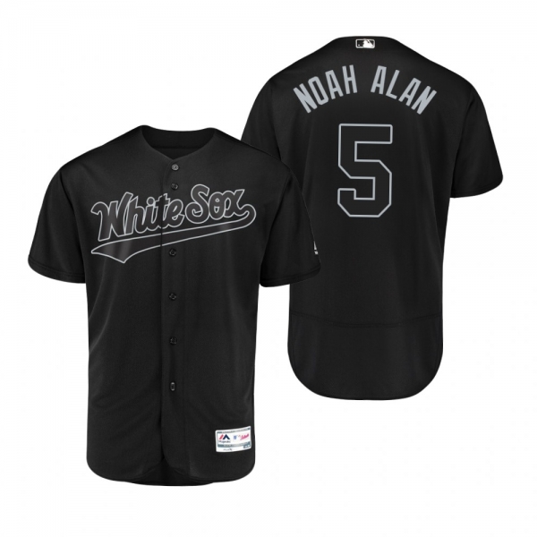 Chicago White Sox Yolmer Sanchez Noah Alan Black 2019 Players' Weekend Authentic Jersey