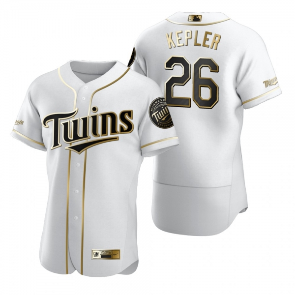 Minnesota Twins Max Kepler Nike White Authentic Golden Edition Jersey