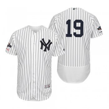 Masahiro Tanaka New York Yankees White 2019 Postseason Flex Base Jersey