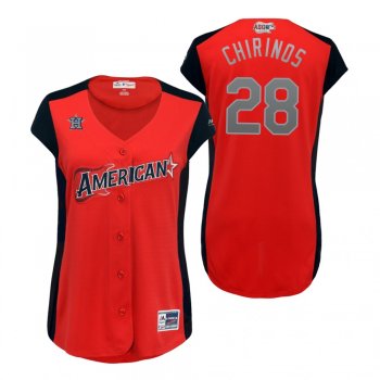 Women's American League Robinson Chirinos 2019 MLB All-Star Game Workout Jersey