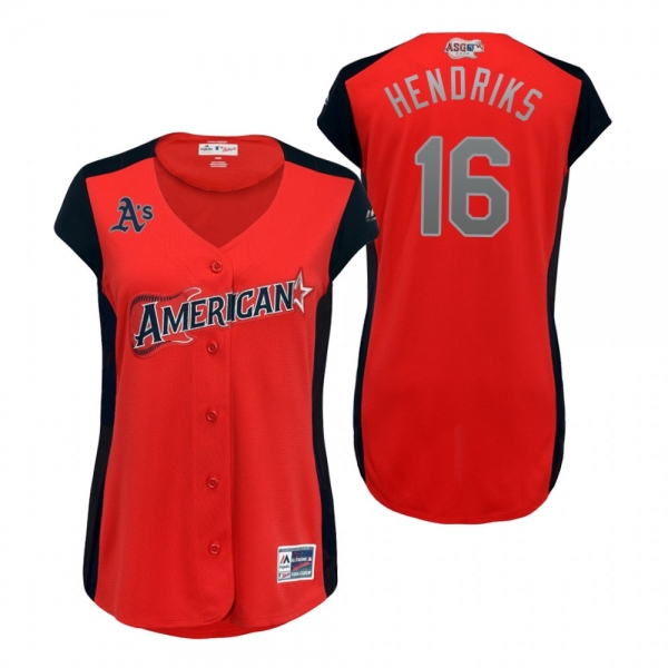 Women's American League Liam Hendriks 2019 MLB All-Star Game Workout Jersey