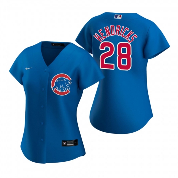 Women's Chicago Cubs Kyle Hendricks Nike Royal 2020 Replica Alternate Jersey