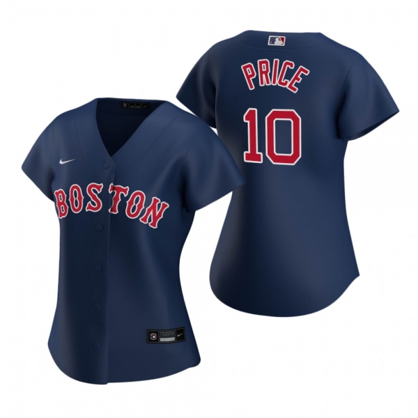 Women's Boston Red Sox David Price Nike Navy 2020 Replica Alternate Jersey