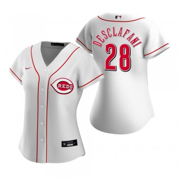 Women's Cincinnati Reds Anthony DeSclafani Nike White 2020 Replica Home Jersey