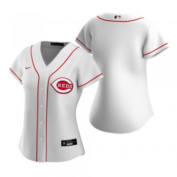 Women's Cincinnati Reds Nike White 2020 Replica Home Jersey