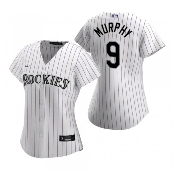 Women's Colorado Rockies Daniel Murphy Nike White 2020 Replica Home Jersey