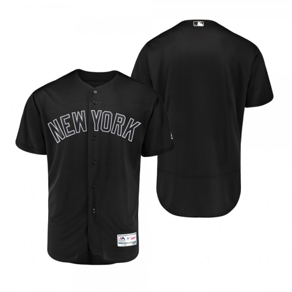 New York Yankees Black 2019 Players' Weekend Authentic Team Jersey