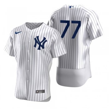 New York Yankees Clint Frazier Nike White 2020 Authentic Jersey