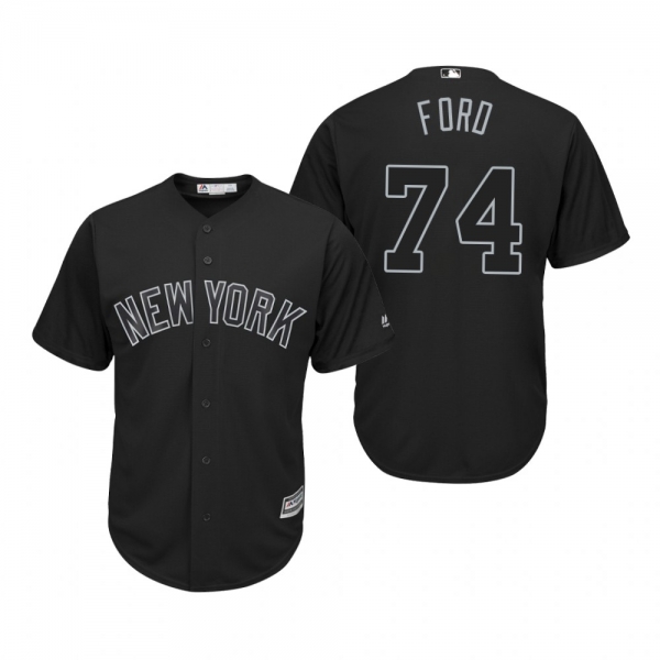 New York Yankees Mike Ford Ford Black 2019 Players' Weekend Replica Jersey