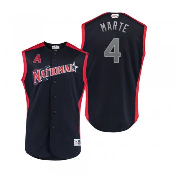 Youth National League Diamondbacks Ketel Marte Navy 2019 MLB All-Star Game Jersey