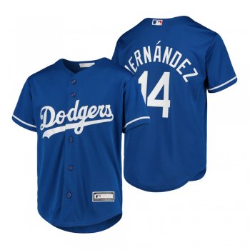 Enrique Hernandez Los Angeles Dodgers Royal Cool Base Jersey