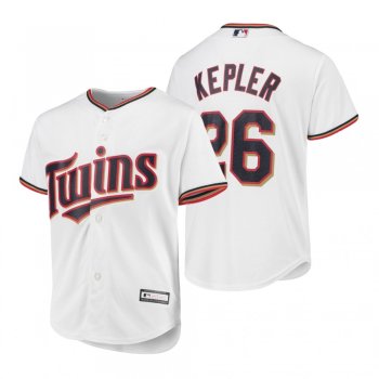 Youth Max Kepler Minnesota Twins White Cool Base Home Official Jersey