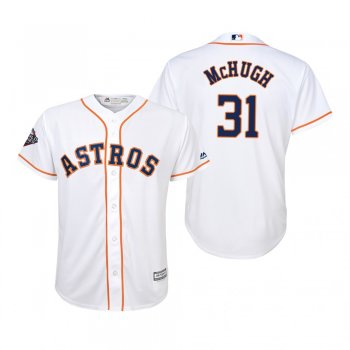 Youth Collin McHugh Houston Astros White 2019 World Series Cool Base Jersey