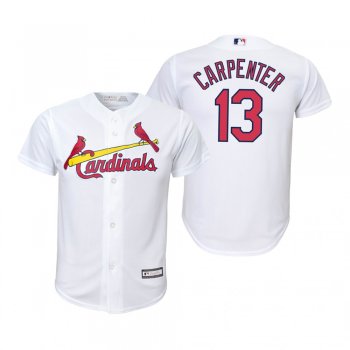 Matt Carpenter St. Louis Cardinals White Cool Base Jersey