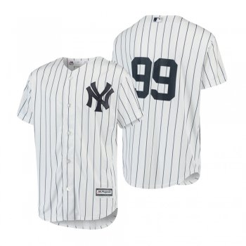 Aaron Judge New York Yankees White Cool Base Home Jersey