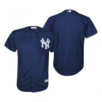 New York Yankees Navy Cool Base Replica Team Jersey