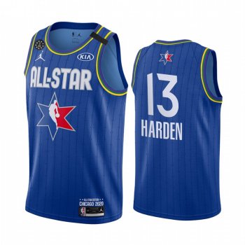 2020 NBA All-Star Game Jersey Western Conference Houston Rockets James Harden #13 Blue