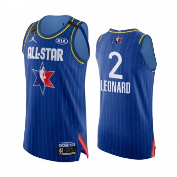 2020 NBA All-Star Game Jersey Authentic Los Angeles Clippers Kawhi Leonard #2 Blue