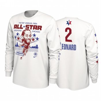 Los Angeles Clippers #2 Kawhi Leonard 2020 NBA All-Star Weekend Super Player White T-shirt