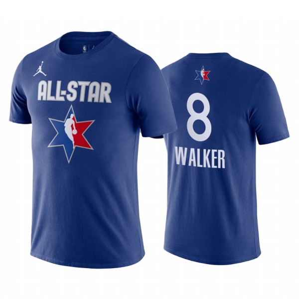 Boston Celtics Kemba Walker 2020 NBA All-Star Game Eastern Conference Blue T-Shirt