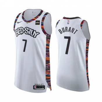 Brooklyn Nets Kevin Durant 2019-20 Authentic City Edition Jersey