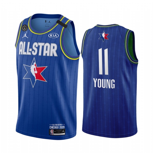 2020 NBA All-Star Game Jersey Eastern Conference Brooklyn Nets Kyrie Irving #11 Blue