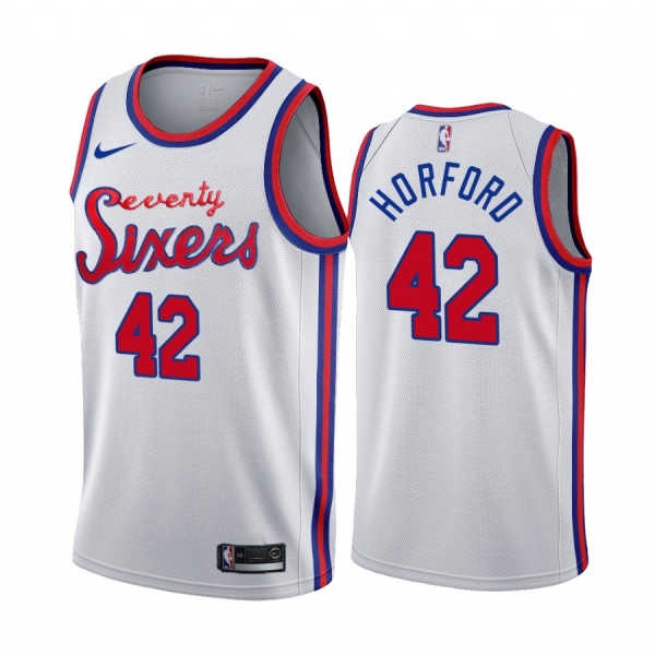 Philadelphia 76ers Al Horford White 2019-20 Classic Jersey