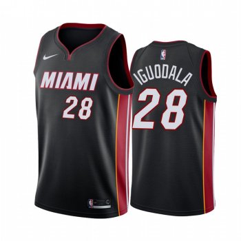 Andre Iguodala Miami Heat 2019-20 Black Icon #28 Jersey