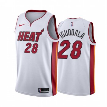 Andre Iguodala Miami Heat 2019-20 White Association #28 Jersey