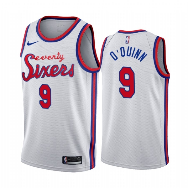 Philadelphia 76ers Kyle O'Quinn White 2019-20 Classic Jersey