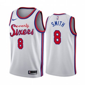 Philadelphia 76ers Zhaire Smith White 2019-20 Classic Jersey