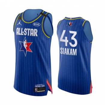 2020 NBA All-Star Game Jersey Authentic Toronto Raptors Pascal Siakam #43 Blue