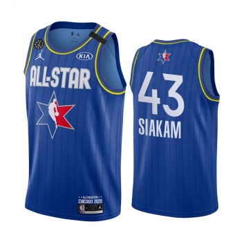 2020 NBA All-Star Game Jersey Eastern Conference Toronto Raptors Pascal Siakam #43 Blue