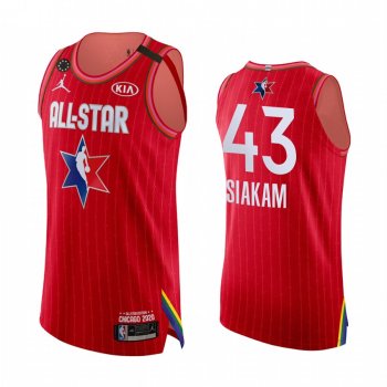 2020 NBA All-Star Game Jersey Authentic Toronto Raptors Pascal Siakam #43 Red