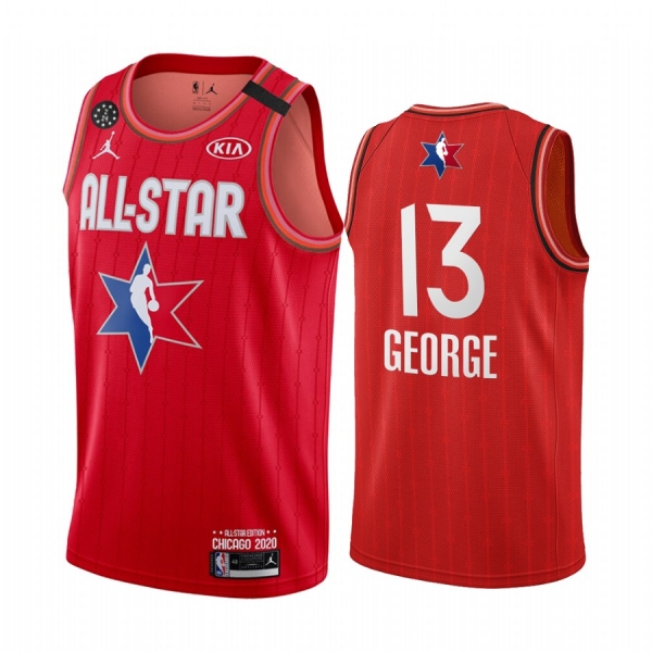 2020 NBA All-Star Game Jersey Western Conference Los Angeles Clippers Paul George #13 Red