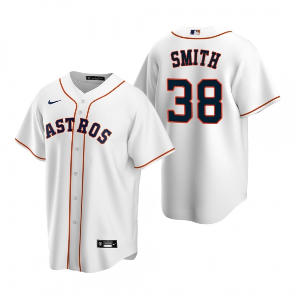 Men's Houston Astros Joe Smith Nike White Replica Home Jersey