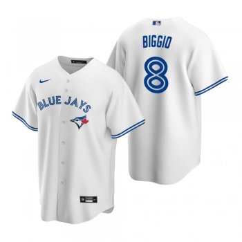 Men's Toronto Blue Jays Cavan Biggio Nike White Replica Home Jersey