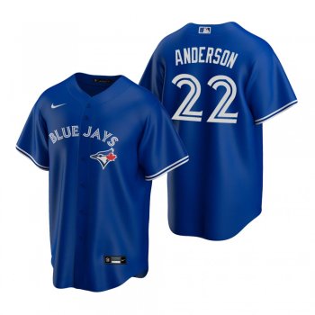 Men's Toronto Blue Jays Chase Anderson Nike Royal Replica Alternate Jersey