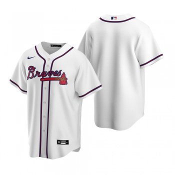 Men's Atlanta Braves Nike White 2020 Replica Home Jersey